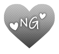 「NG」グラデハート