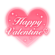 「Happy Valentine♡」ふんわりハート