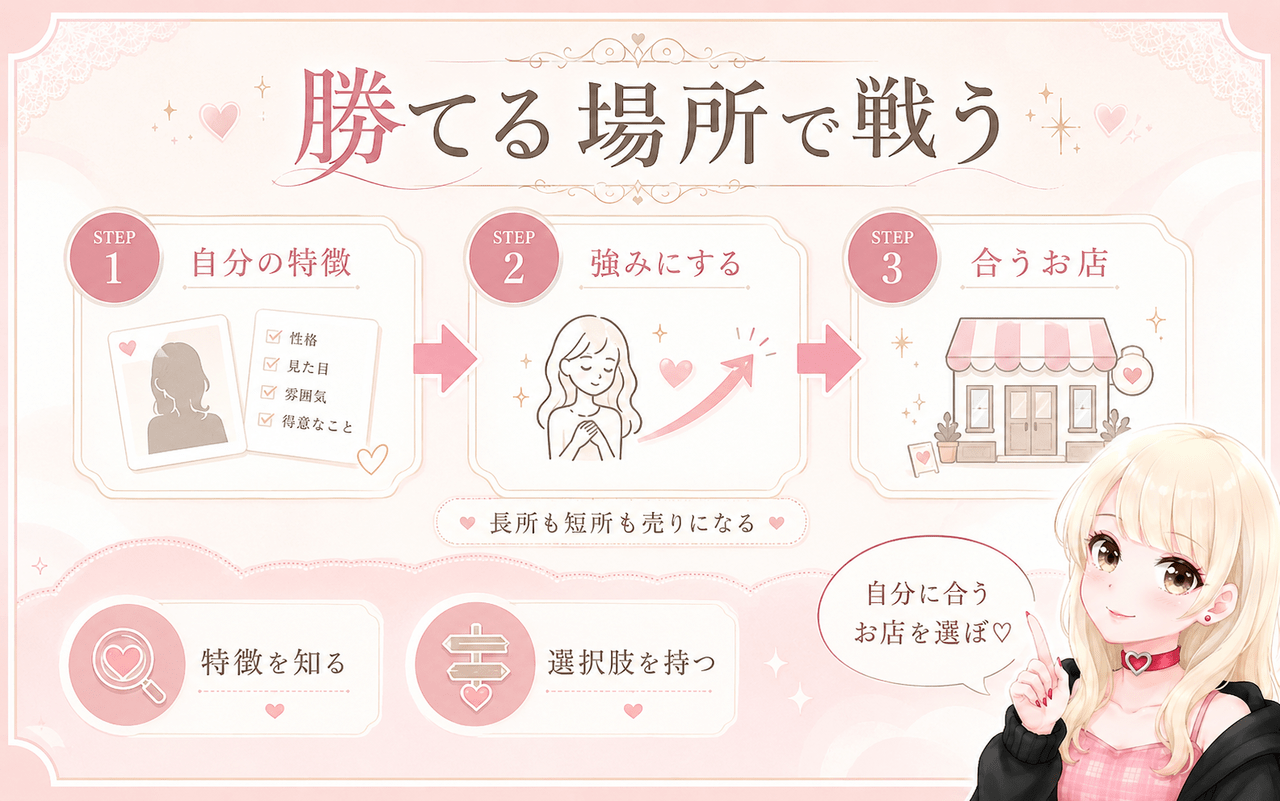 風俗でコンセプトを活かして稼ぐには？｜ジョシミル
