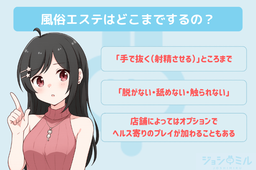 風俗エステはどこまでするの?|ジョシミル