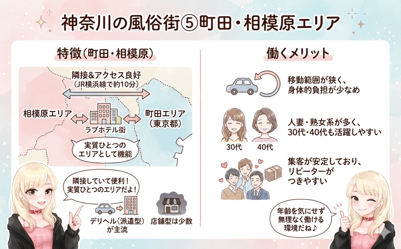 神奈川の風俗街⑤町田・相模原エリア