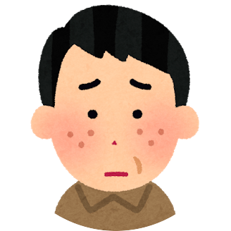 悲しむおじさん