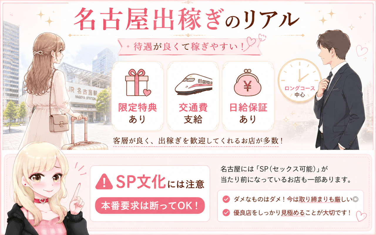 名古屋の特徴と口コミ体験談|ジョシミル