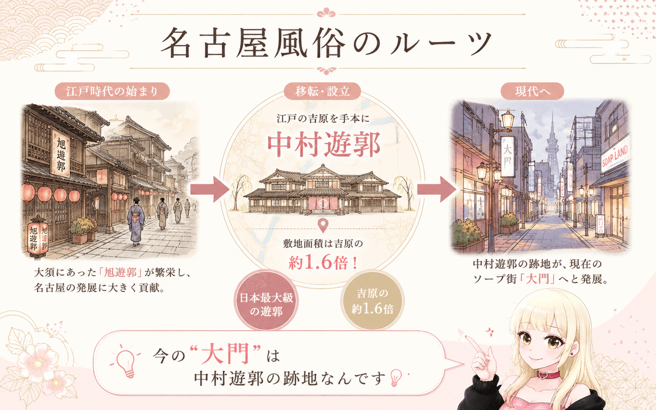 名古屋の風俗の歴史|ジョシミル