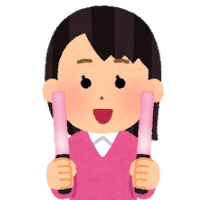 推し活をする女性