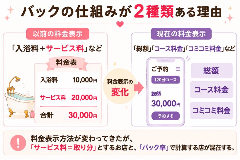 【おまけ】バックの仕組みが2種類ある理由│ジョシミル