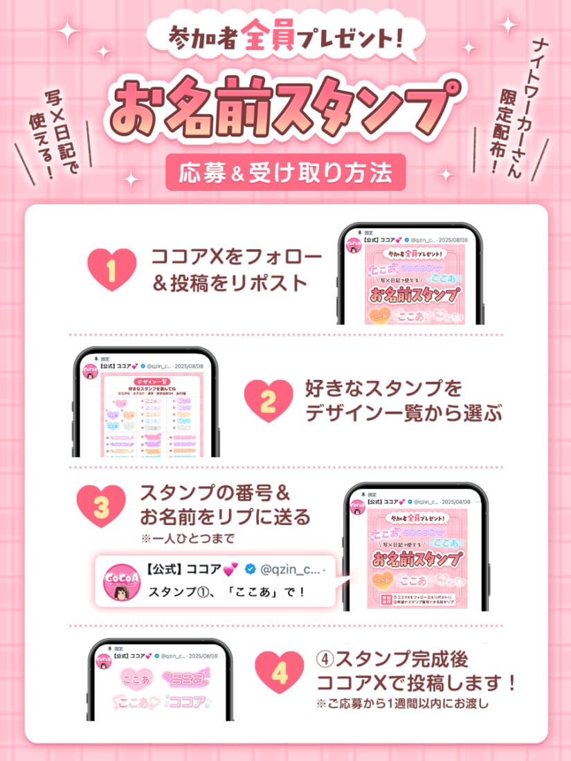 キャンペーン応募方法|ジョシミル
