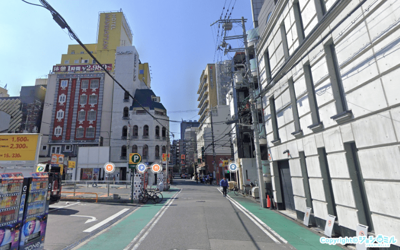 梅田の風俗街 - 我野町(とがのちょう)・太融寺町(たいゆうじちょう)